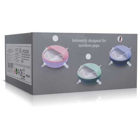 Миска для животных с сосками 5 шт круглая 11 см NA2644