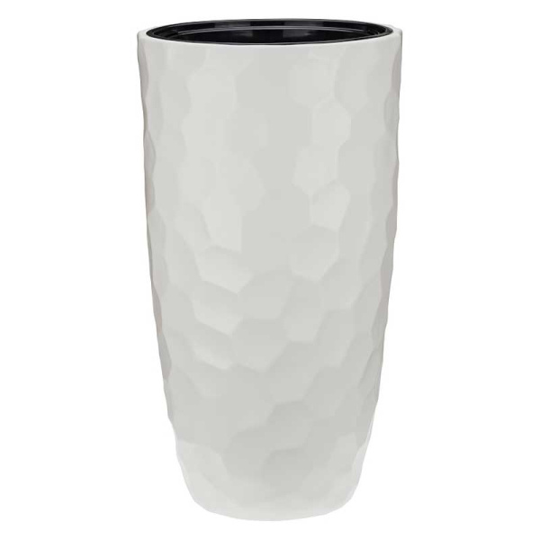 Кашпо Мозаика D340 H630 9/42л со вставкой крем М3410 х1 