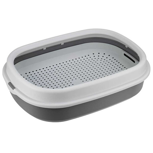 Лоток для кошек низкий борт с сеткой Смоки М1833 х4