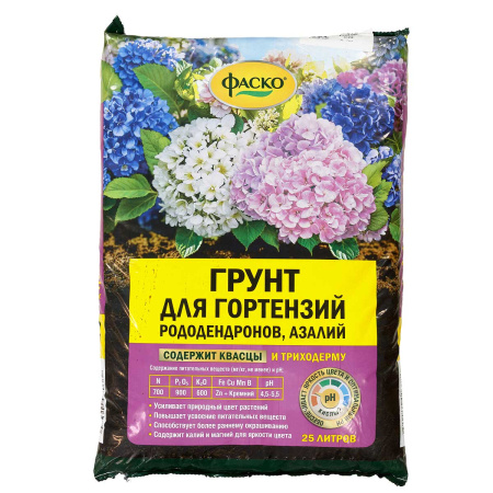 Грунт для гортензий 25 л ФАСКО (1/60) 