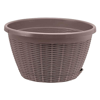 Кашпо Подвесное 4,5л мокко без подвеса КШ-6450 ВМС х20 Кашпо Подвесное 4,5л мокко без подвеса КШ-6450 ВМС х20