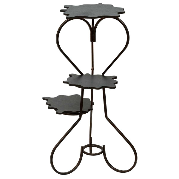 Подставка д/цветов "Тюльпан 3" d=180мм Медь кованая Тверь