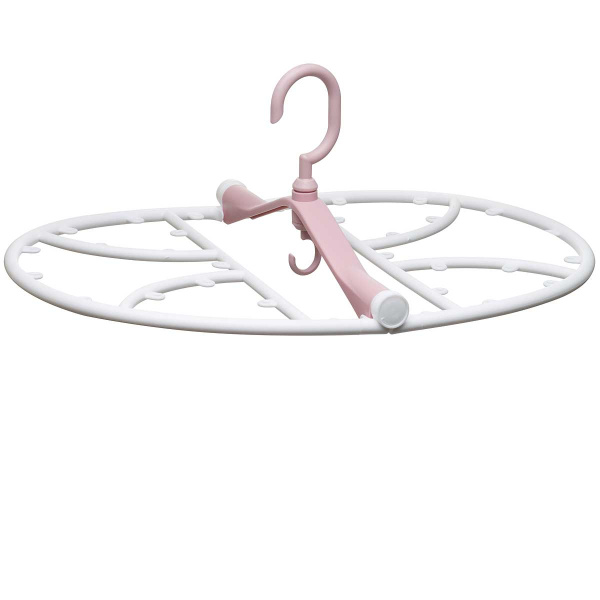 Вешалка раскл.овал 33*45см NA2567 с 32 прищеп.(120