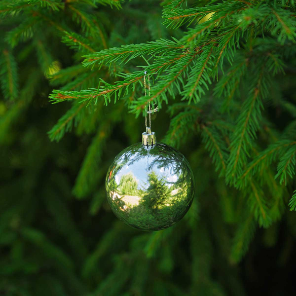 Шар JY-10 4 шт 8 см глянцевые микс (64)