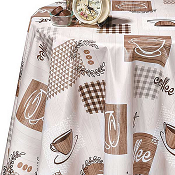 Клеенка 140*20 ДЕКОРАМА 147А (чашечка coffee) ТУРЦИЯ