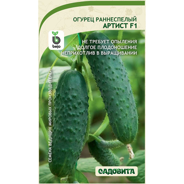 Огурец Артист F1 5шт Bejo/Садовита Ц