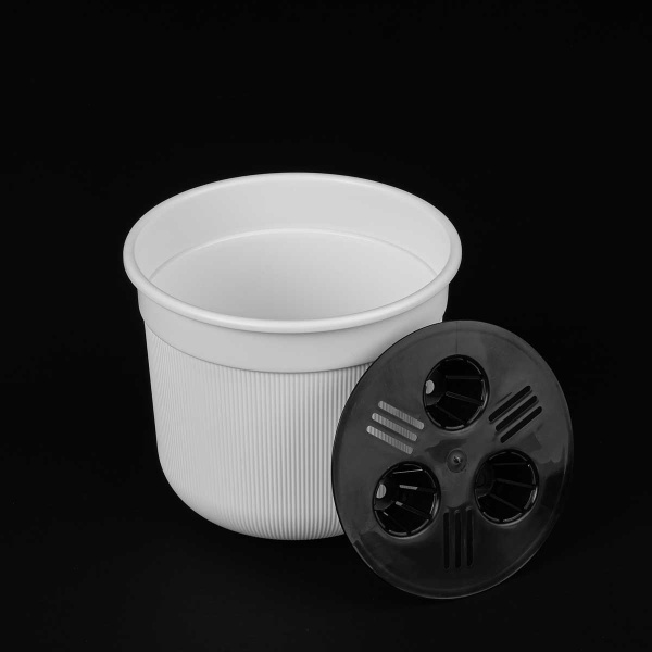 Горшок Сканди 5 л белый БШ9153 х12 