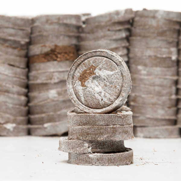 Торфоперегнойные таблетки Turbo (36мм)Цена за КОРОБКУ х660шт. 