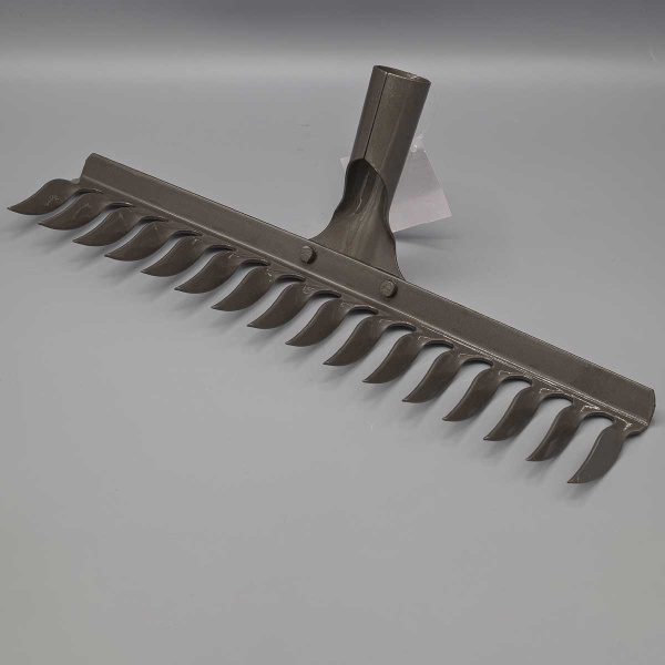 Грабли витые 16-зубьев (131060-16) 38см h-7см (рельсовая сталь) САДОВИТА (24)