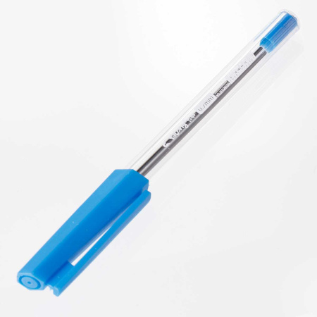 Ручка шариковая 0,7мм прозрачный корпус YL212635-50 (Цена за 1шт)