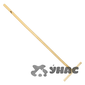 Швабра деревянная полукруглая 150см