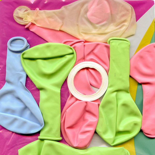 Набор воздушных шаров 10 шт разноцветные NA2593 (600)