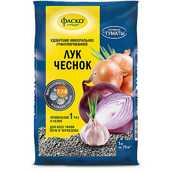 Удобрение минеральное Лук/Чеснок 1кг ФАСКО (20) 