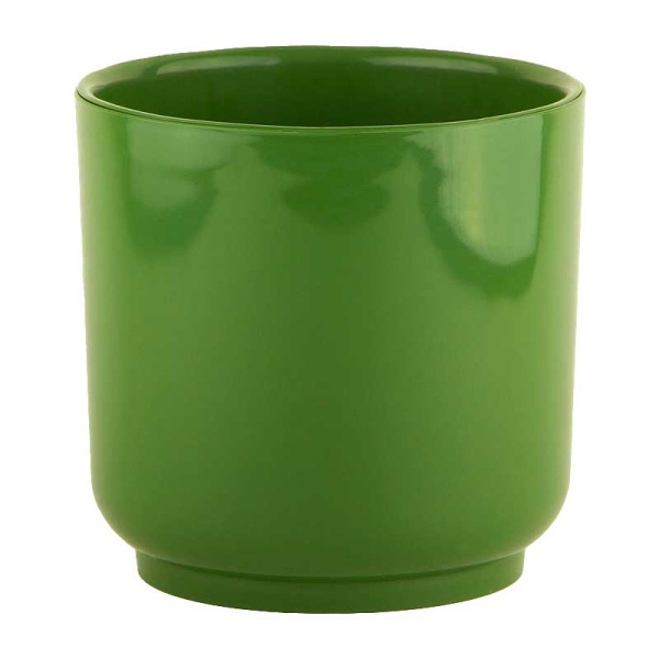 Горшок "Дельта" 1,5л Нефрит с вкл Д13-32 Ливингрин х12 