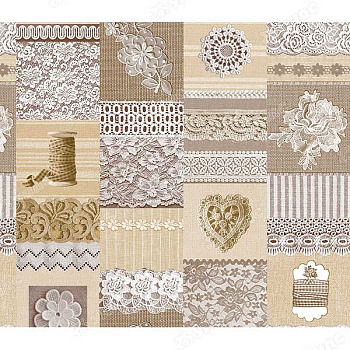 Клеенка н/о 135*20  ПЕРФЕКТ 558/2 узор беж Тверь