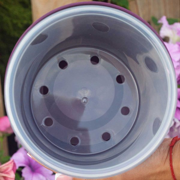 Кашпо Fleurs 3,1 л Пурпурный КШ-3730 х8 