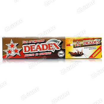 Деадекс гель-шприц 30гр. от тараканов к/48шт.
