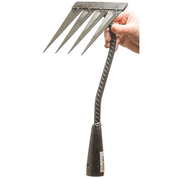Грабли для прополки сорняков HD9219 металлические САДОВИТА