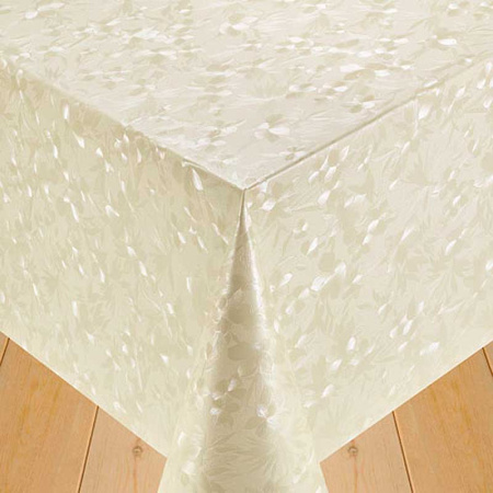 Клеенка 140*20 ДЕКОРАМА 537В (шелкогр,кремовая)