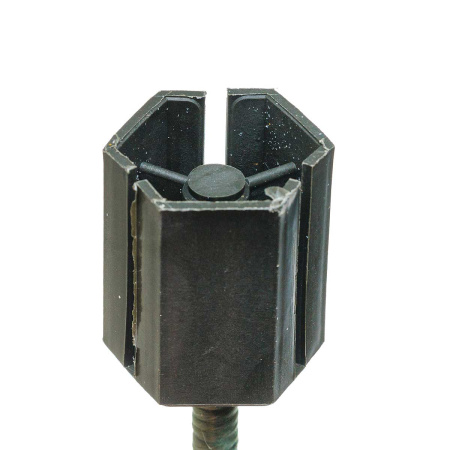 Елка HJ 90-81 90 см серебро 41 ветка пластиковая подставка