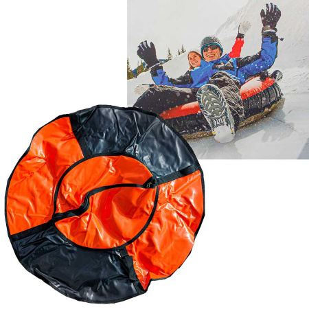 Санки "Ватрушка" D-0,9м Тент с молнией 