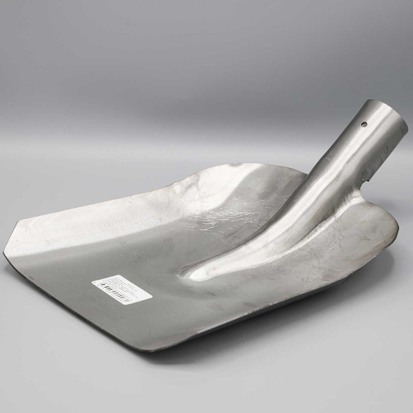 Лопата совковая прямая нержавеющая сталь 1,5мм ЛСП с р/ж х10