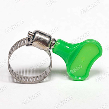 Хомут 12-22мм/8мм NA1772-1 бабочка пластик (ЦЕНА ЗА 100шт)