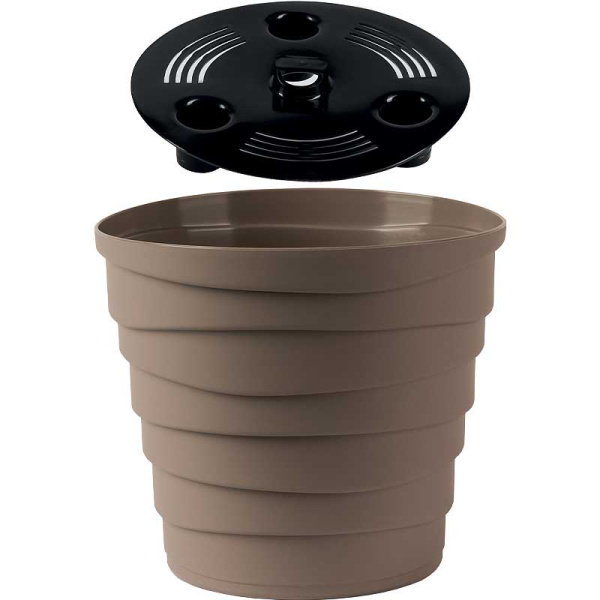 Кашпо БАРХАН 0,9л Мокачино КШ-4332 х30 