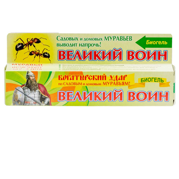 Великий воин 30г гель БИО   к/24шт