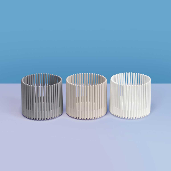 Кашпо Южное 1,8 л белый х6 