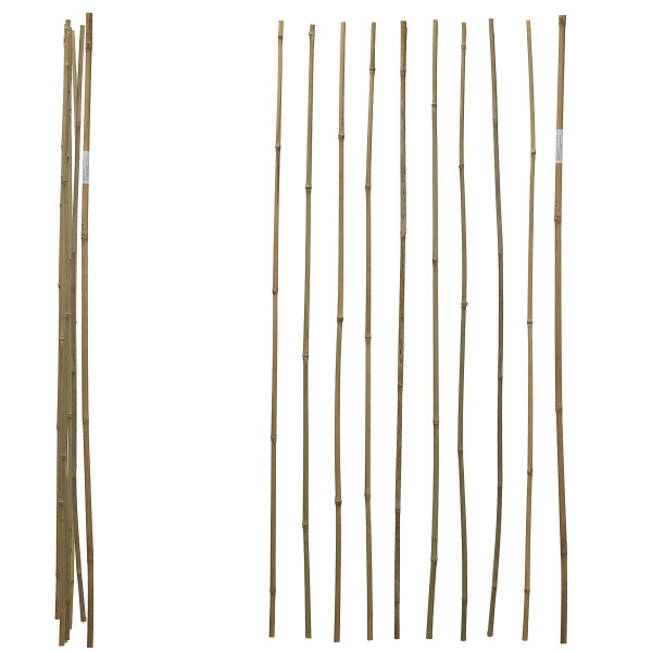 Бамбуковые колышки 120см 10/12мм комплект 10шт (25)