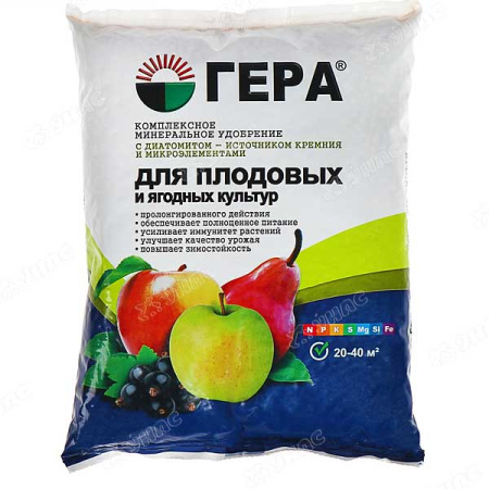 Удобрение 0,9кг. для плодовых и ягодных ГЕРА х25 