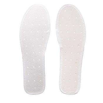 Стельки NA2517 тонкие белые 36-48рр