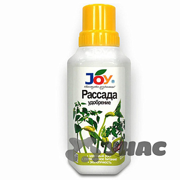 Удобрение жидкое 0,33л. Рассада (лигногумат-NPK 6%) JOY х12 