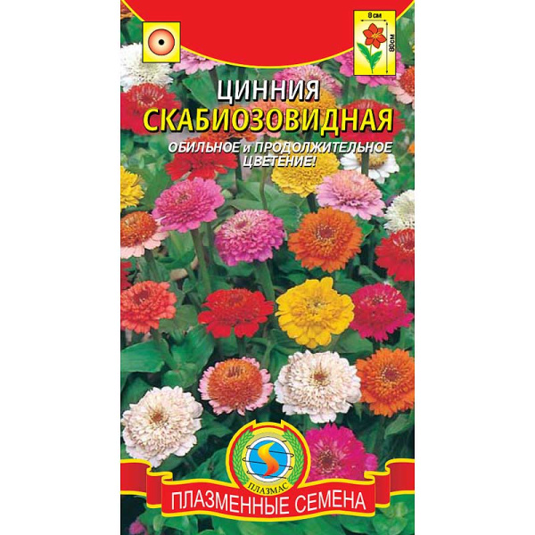Циния Скабиозовидная смесь Плазма Ц 