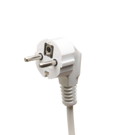 длинитель ПРЕМИУМ с КНОПКОЙ 2 гнезда 2 метра ПВС 3*0,75 с заземлением x30