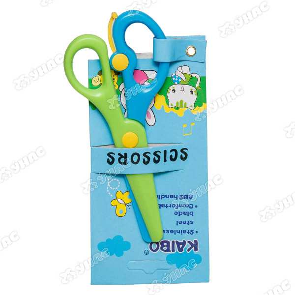 Ножницы детские 13,5см пластик с ограничит.NA658(1000)