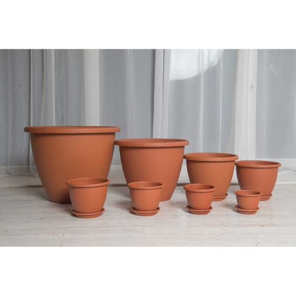 Кашпо Радуга 4 (4л)  Терракот Радуга х60 