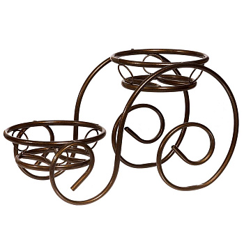 Подставка д/цветов "Эконом 2" d=130мм Бронза г.Тверь