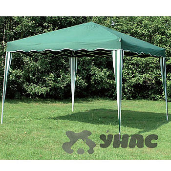 Шатер 3*3м быстрораскладной с антимоскитной сеткой, молния с двух сторон. Высота по стенам 2м, высота в центре 2,5м.В комплектке чехол для хранения, колышки для крепления шатра, веревка для крепления антимоскитной сетки. 2179YB (1)