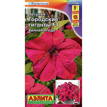 Петуния Городские гиганты винная ягода Аэлита Ц 