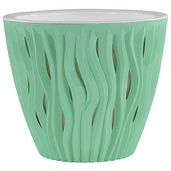 Кашпо Вдохновение  1,6л Мята КШ-5660 ВМС(20) 