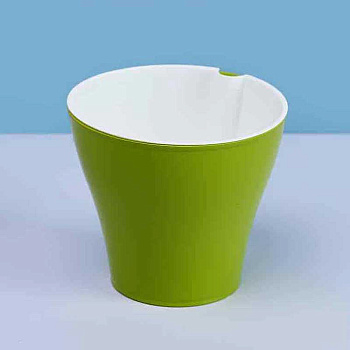 Кашпо "Афина" 1л Киви со встав Пласт Авеню х18 