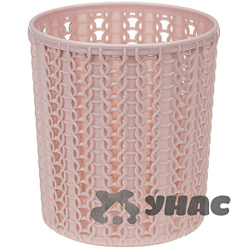 Подставка Вязание круглая ч.роза М2384 (20) 