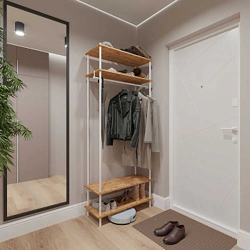 Прихожая 34 НеШкаф белый ПРНШ34Б