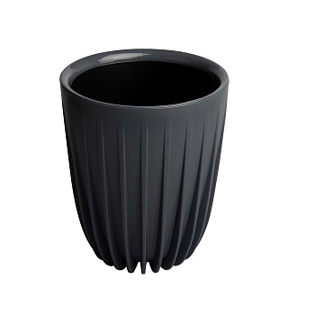 Горшок СИГМА 18л АНТРАЦИТ с вкладкой СИ30-12 