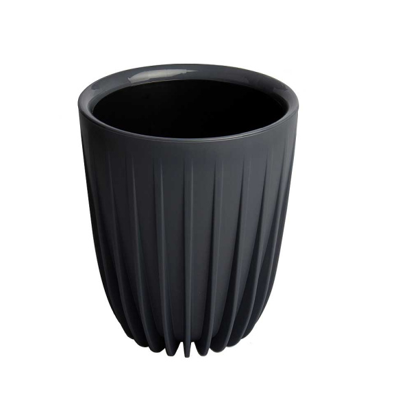 Горшок СИГМА 18л АНТРАЦИТ с вкладкой СИ30-12 