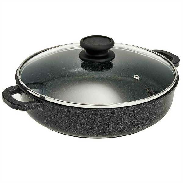 Жаровня Гардарика 26 см антипригарное покрытие крышка 0926-04-10