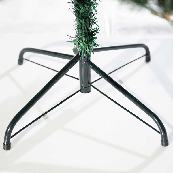 Елка HJ210-81 210см серебро 360веток мет.подст.