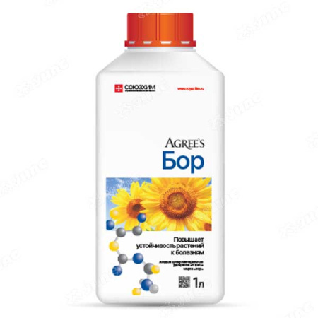 Удобрение жидкое 1л. БОР Agrees х9 
